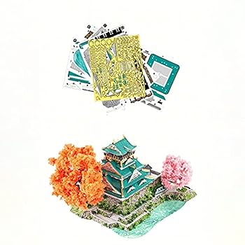 ラスト・キャッスル CASTLE Castle Original 3D Crystal Puzzle from BePuzzled, Ages 12